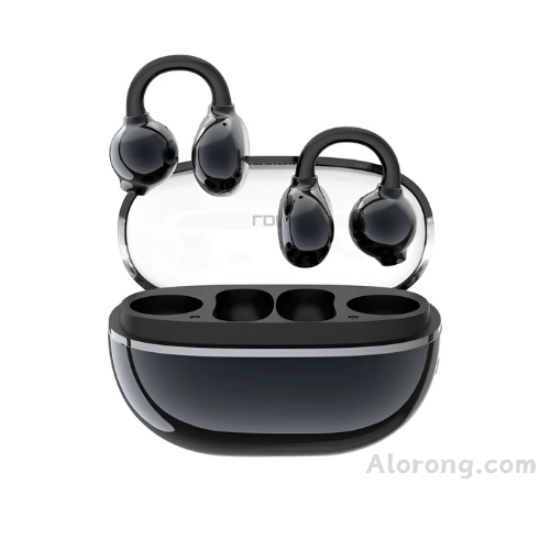 LDNIO T08 Open-Ear Wireless Clip-On Earbuds – Black