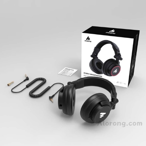 MAONO AU-MH601 Over Ear Stereo Monitor 50MM Drivers Studio Headphones for Music, DJ, Podcast
