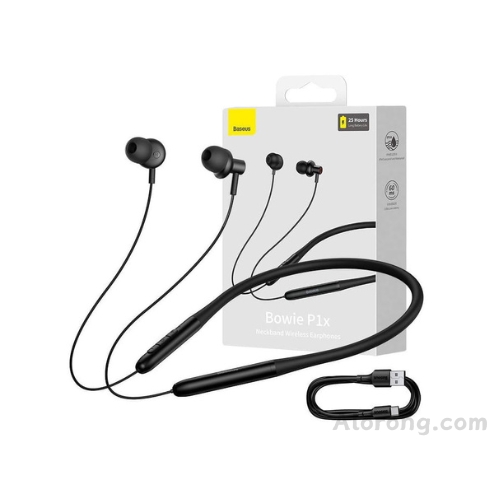 Baseus Bowie P1x Neckband – Black Color