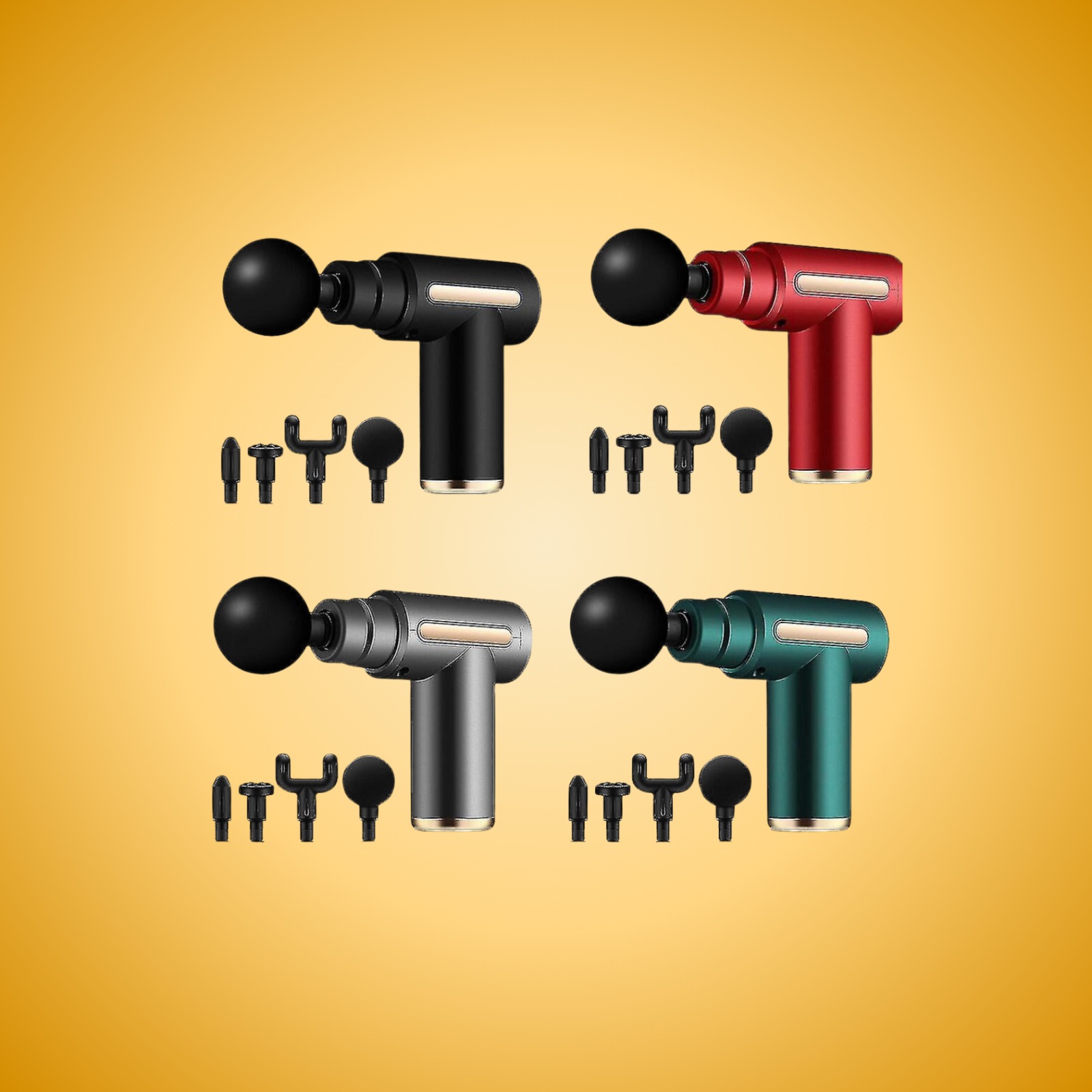 Mini Smart Fascia Percussion Massager Powerfully Soothe with Deep Tissue Relief